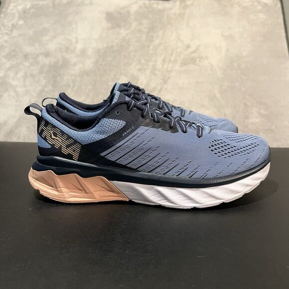 Hoka One One Shoes - Hoka One One Arahi 3 Women's 8.5 B Blue Outdoor Athletic Running Sneakers